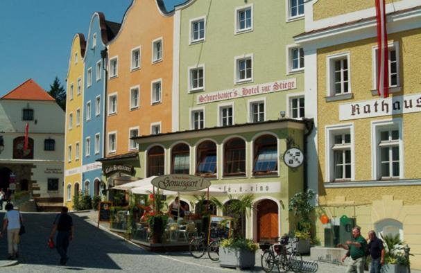 Hotel Stiegenwirt Schärding Exterior foto