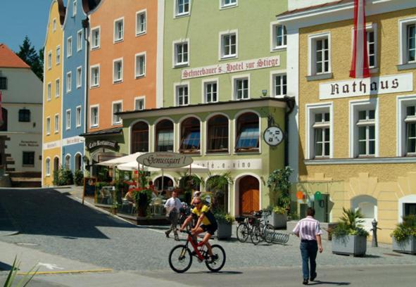 Hotel Stiegenwirt Schärding Exterior foto